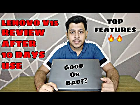 LENOVO V15 LAPTOP REVIEW AFTER 10 DAYS | TOP FEATURES | FULL DETAILS | UNBOXING REVIEW | IN HINDI