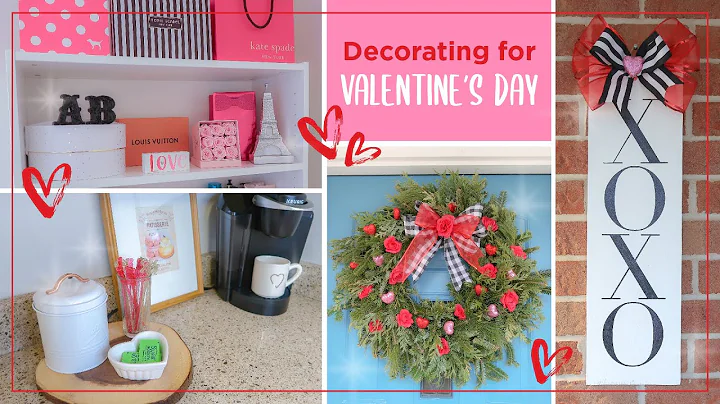 Valentines Day Decorate With Me ❤️ Valentines Coffee Station ❤️ Valentines Decorating Ideas 2020