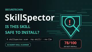 SkillSpector: NVIDIA scans AI agent skills — 26% are vulnerable