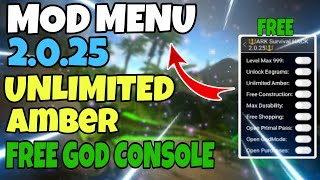 Mod Menu | Ark Mobile | 2.0.25 | Free God mode ✔️🔱