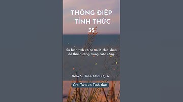 Thông điệp tỉnh thức số 35 | Câu nói truyền động lực | Tiền và tỉnh thức #shorts