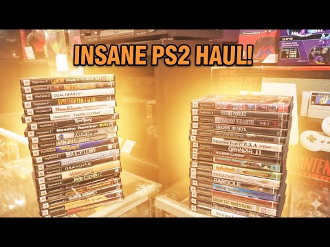 Rare PS2 Games You Never See Anymore! | Huge PS2 Haul at Moonshine Gaming