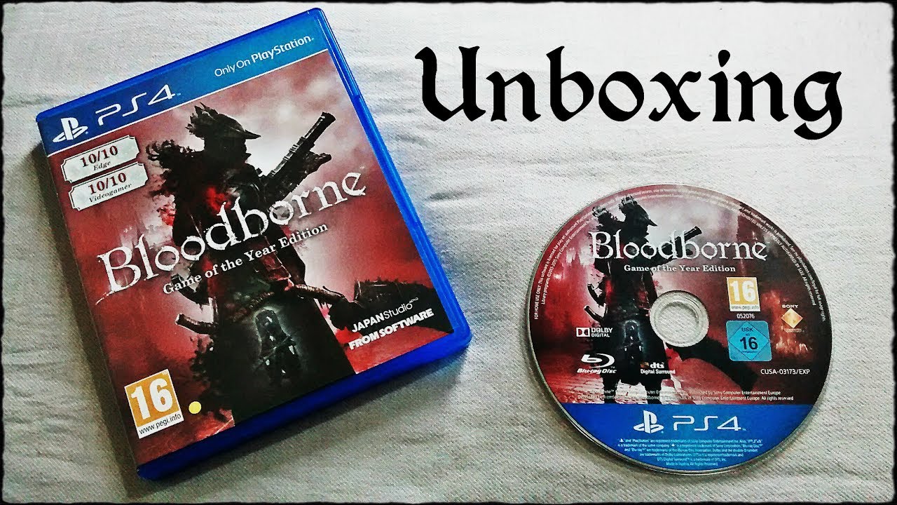 Bloodborne Game of the Year GOTY Edition (PS4) Unboxing -  India 