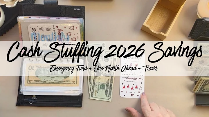 Cash Stuffing Savings | Last one of 2025 before reallocation | $200 Toward Travel & Emergency