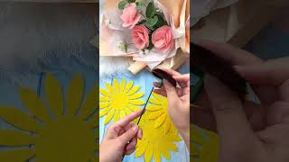 DIY Paper cutting craft, flower craft💯#viral #shorts #viralshorts #craft #crafts #art #artwork