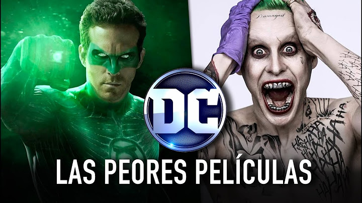 Top peores películas de DC Comics - The Top Comics