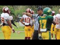 HARD HIT ON A MISSED CATCH !!!