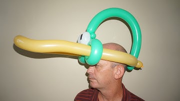 Balloon duck hat