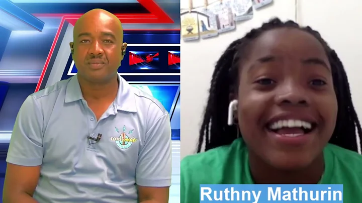 Ruthny Mathurin au micro de TOTALMIX