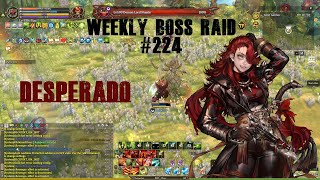 Tree of Savior - Weekly Boss Raid 224 - Desperado/Enchanter/Outlaw - Vakarine Set - 197B