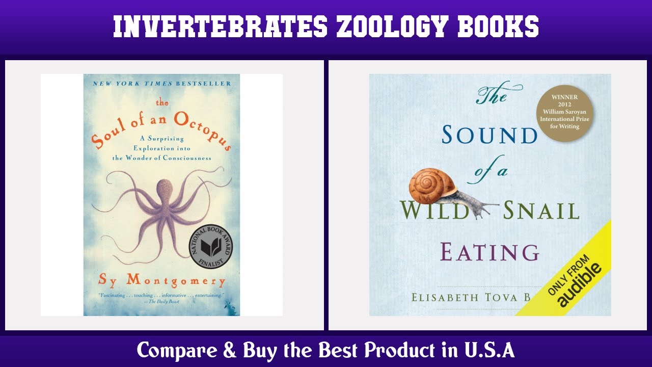 Top 10 Invertebrates Zoology Books to buy in USA 2021 | Price & Review