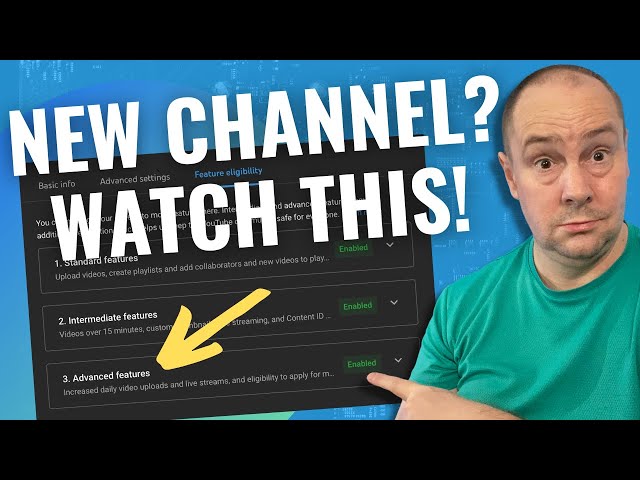 How to Verify Your  Channel & Unlock Basic Features