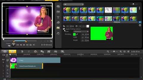 VideoStudio Pro X3 - Chroma Keying