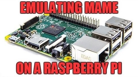 RetroPie: Emulating Arcade Games on a Raspberry Pi - MAME