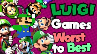 Ranking Every Luigi Game