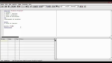 Introdução Visualg - 01 Primeiro Comandos (Variável inteiro, real, operadores)