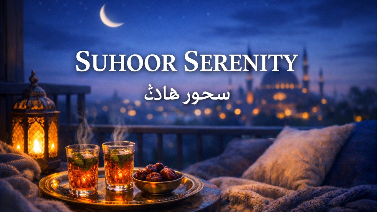 Suhoor Serenity ☪️  Calm Chill Arabic & Turkish Islamic Instrumental