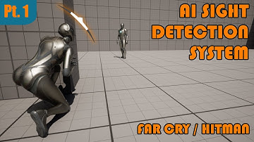 How To Create The Hitman Suspicion Meter In Unreal Engine 4/5 | Far Cry Detection System | Part 1/3