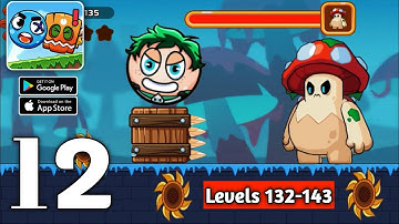 Ball V - Red Boss Challenge Gameplay Walkthrough Part 12 Levels 132-143(Android, iOS) New Update