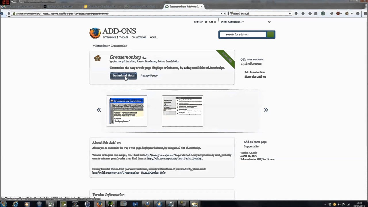 Get OS maps on Geocaching website in Firefox