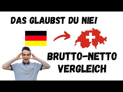 Brutto-Netto-Vergleich ? zwischen Deutschland und der Schweiz! Mit Beispiel aus der Community