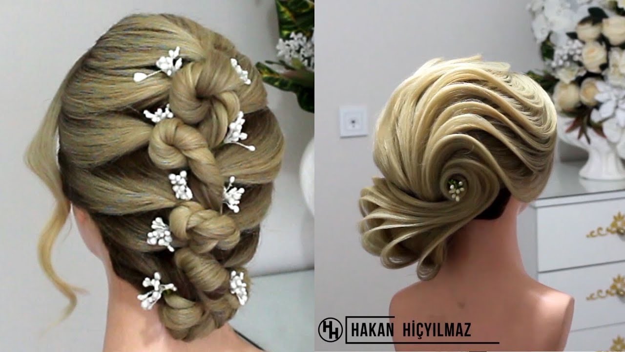 Top Model 2 Topuz Sac Modelleri Nasil Yapilir 2020 Burgulu Ve 3d Topuz Teknikleri Youtube Hair Hair Styles Beauty