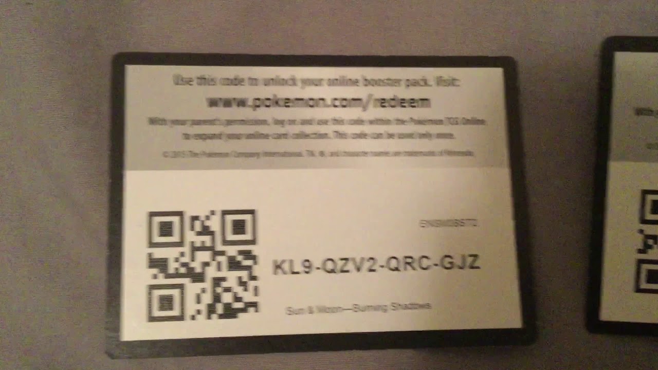 Pokemon TCGO Codes