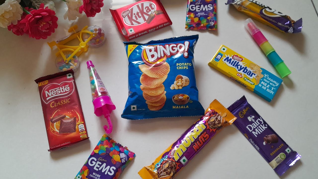 BINGO MASALA CHIPS AND CHOCLATES YouTube