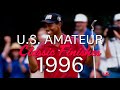 Us amateur classic finishes 1996  tiger woods looks for thirdstraight us amateur title