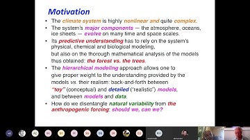 2020/07/01 - “Nonautonomous and Random Dynamical Systems in the Climate Sciences”   - MICHEAL GHIL