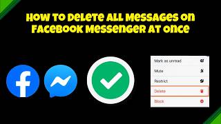 How to Delete All Messages on Facebook Messenger at Once 2026 | Clear All Messenger Chats screenshot 4