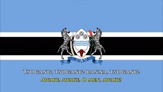 Video thumbnail of "National Anthem of Botswana (Setswana/English)"