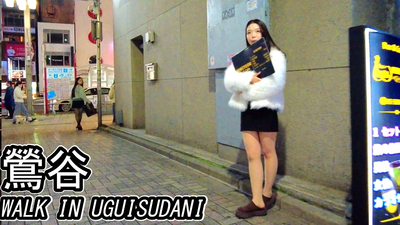 本日の鶯谷・ラブホテル街の夜をお散歩！上野仲町通り Tokyo Night Walk in Japan Nightlife Walking Tour Uguisudani Ueno Relaxing