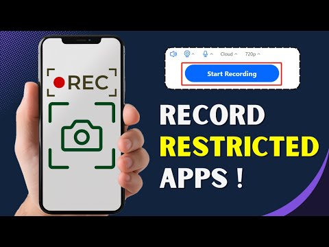 How To Screen Record on Restricted Apps 2026 – Easy Bypass Fix Guide