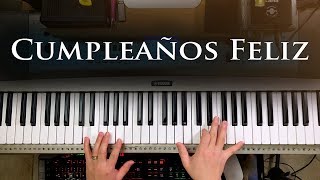 Video thumbnail of "Cumpleaños Feliz (Nivel Basico) - Piano Tutorial"