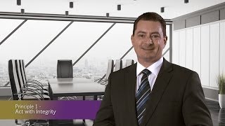 Humanistic Business - Act With Integrity : Part 3 of 9