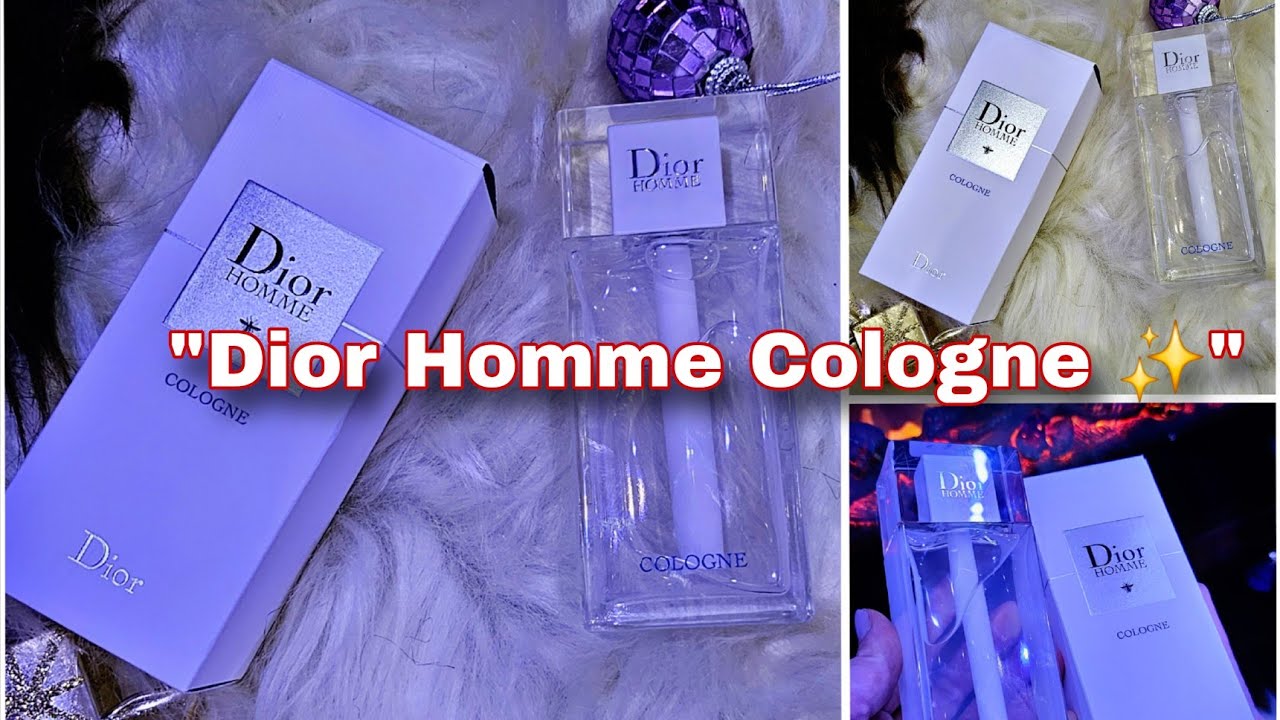 عطر الرجل المودرن 👔✨ نظافة × أناقة = Dior Homme Cologne 🚿🌿
