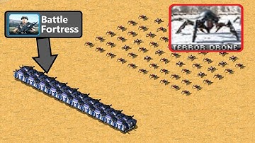Gi BF vs Terror Drones - Same Cost - Red Alert 2