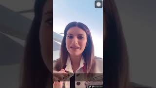 LAURA PAUSINI AGRADECE PERSONALMENTE LA LABOR DE LOS MEDICOS CUBANOS