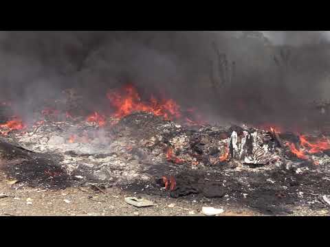 ხანძრის კერა ზესტაფონის მუნიციპალიტეტში