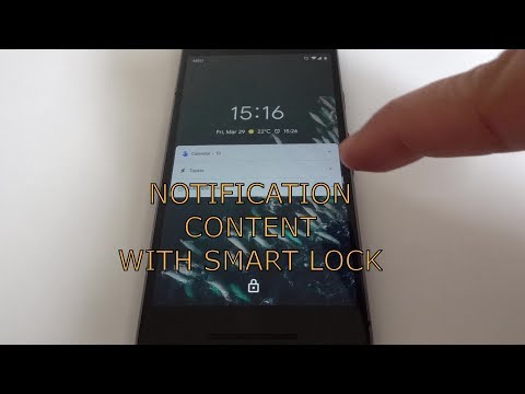 Live Creations #25 - Notification Content With Smart lock