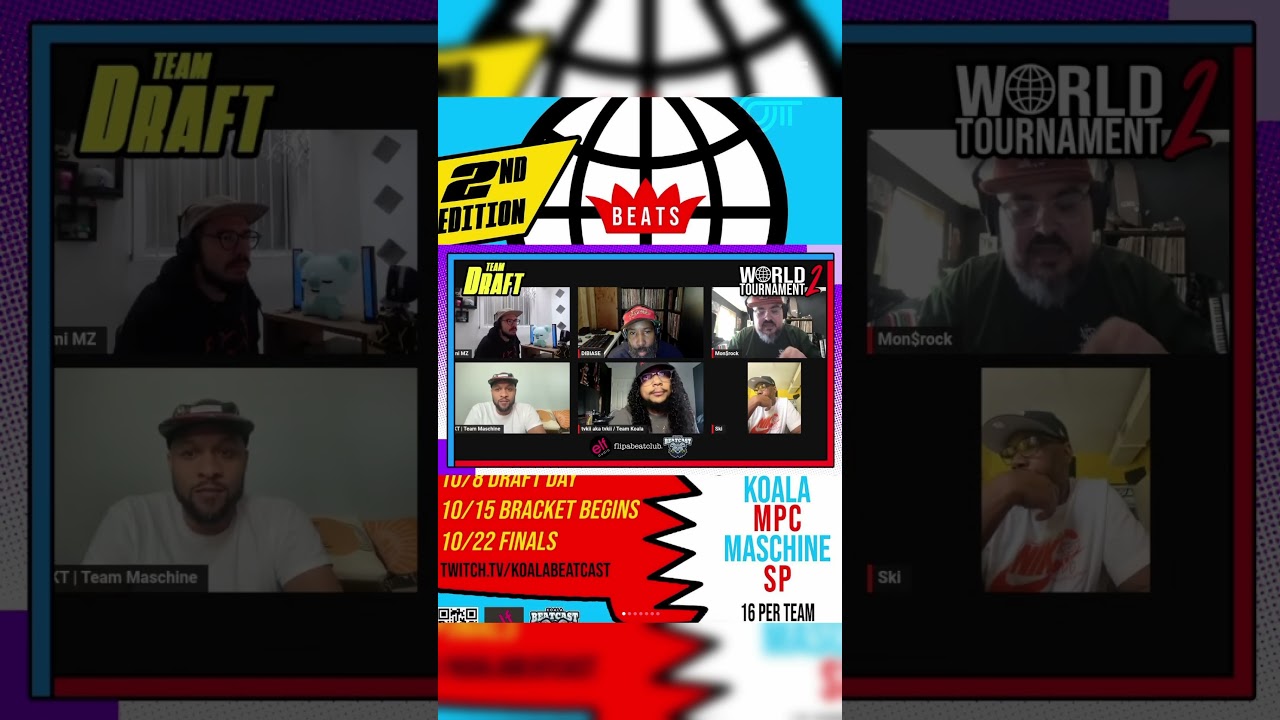 Guarda World Tournament 2! Let’s go! #teammpcWT2 💪🏽 #boombapbeats #boombap #beatmaking #hiphop #beatmaker su YouTube Guarda World Tournament 2! Let’s go! #teammpcWT2 💪🏽 #boombapbeats #boombap #beatmaking #hiphop #beatmaker su YouTube