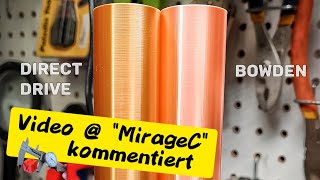 Verrückte Ursache für Rillen ! - "MirageC" kommentiert