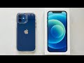 iPhone 12 Blue + Accessories Unboxing
