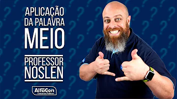 Quando a palavra Meio varia?