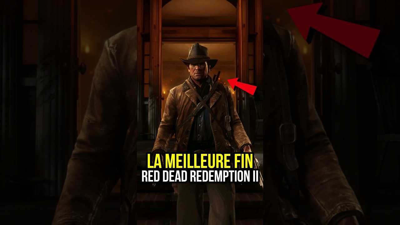 La MEILLEURE fin de Red Dead Redemption 2 😲