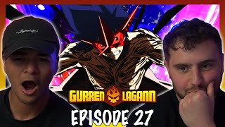 THE FINAL BATTLE FOR HUMANITY!! || Gurren Lagann FINALE Episode 27 REACTION!