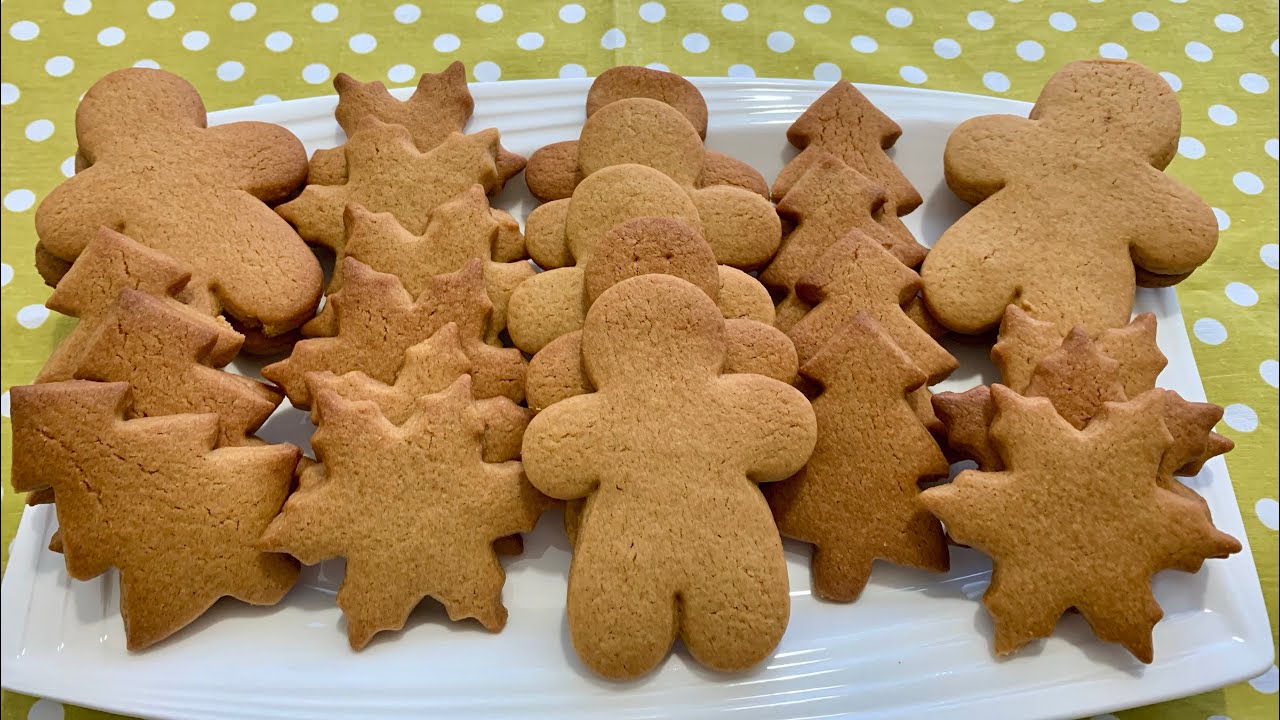 Gingerbread 🍪 Bu Kurabiyeyi Bir Kez Yapan Hep Yapıyor! Zencefilli Kurabiye #gingerbread 