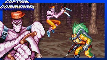 Captain Commando (Arcade) Stage 2 - MUSEUM | Playing With Mack (Jennety)