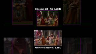 Shrek the Third: Widescreen vs Fullscreen
